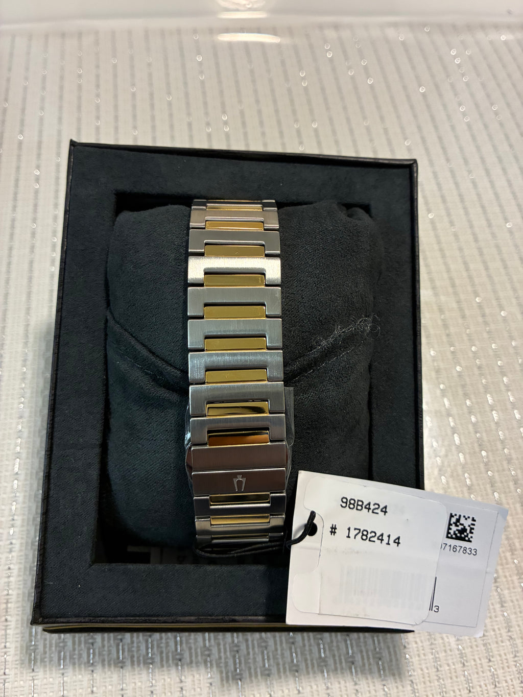 Bulova Classic Two-Tone Stainless Steel Quartz Men's Watch