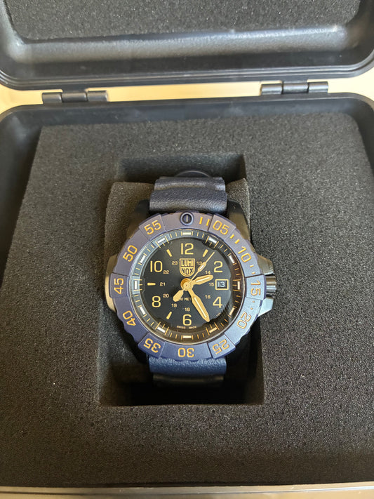 Luminox Navy SEAL Foundation "Back to the Blue" watch (model XS.3255.CB.NSF) swiss new (open box)
