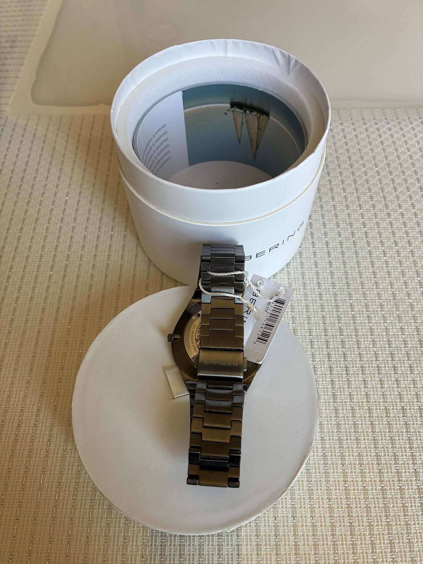 Bering Arctic Sailing Polished/Brushed Grey Men's Watch (Model: 18940-777)