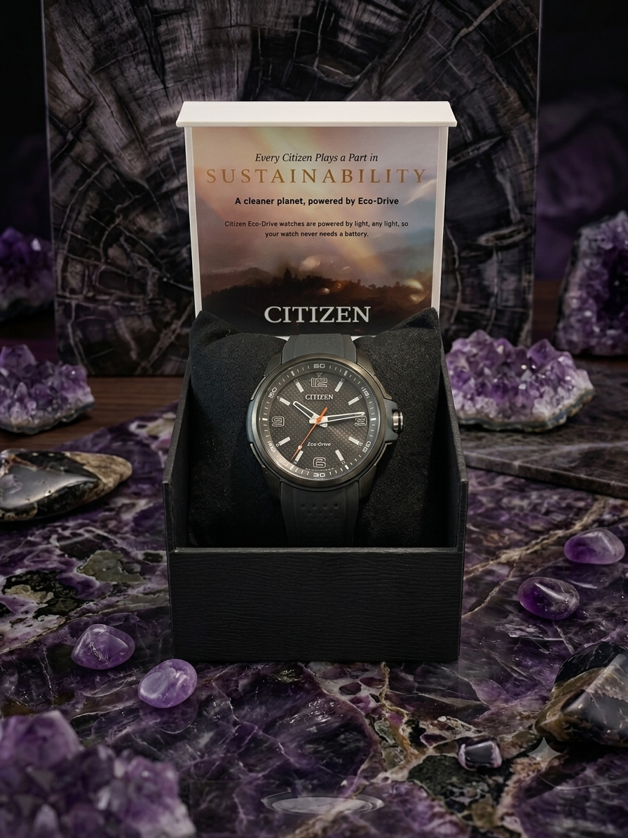 Citizen Eco-Drive watch (Model AW1157-08H) new (open box)