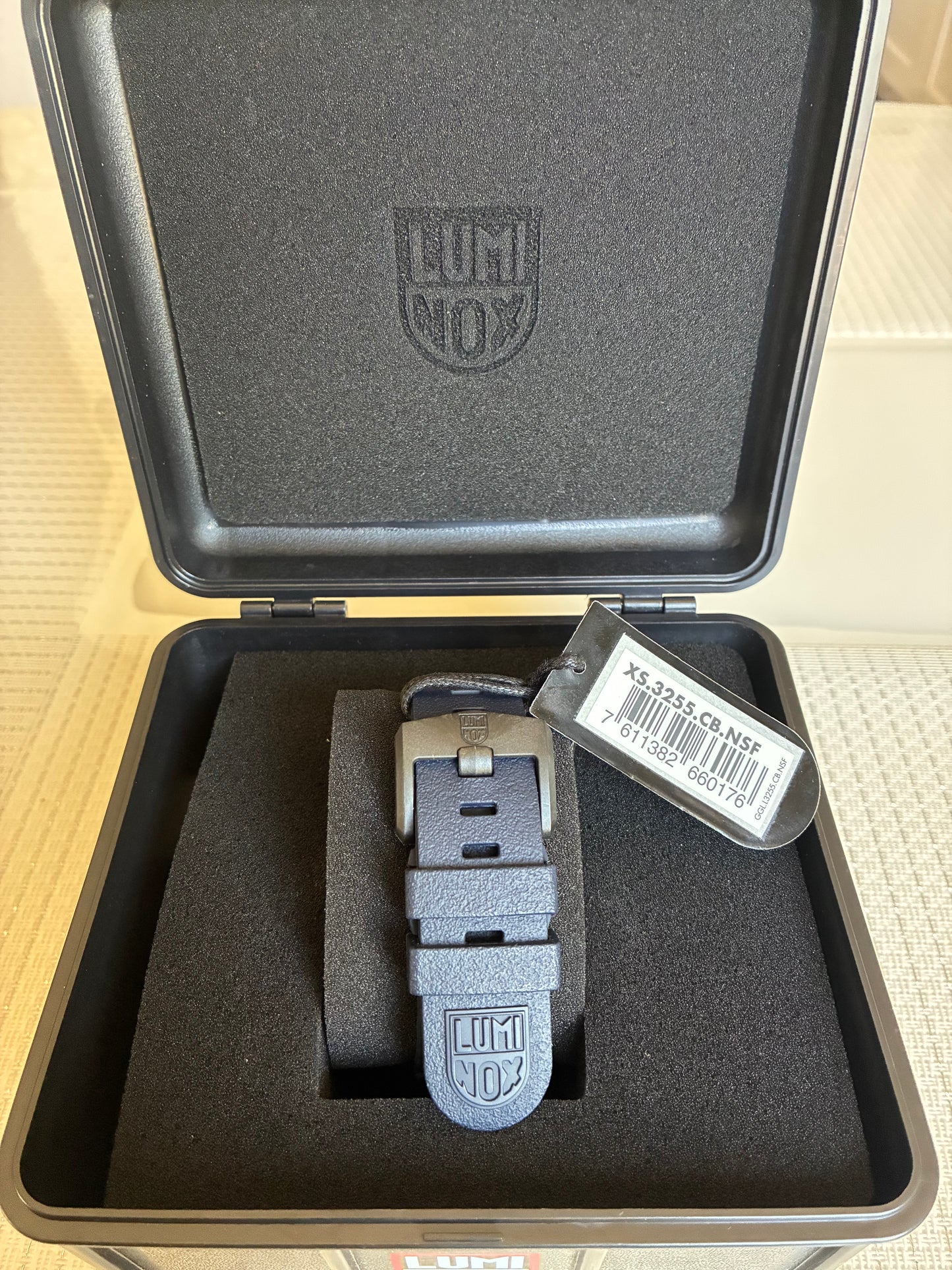 Luminox Navy SEAL Foundation "Back to the Blue" watch (model XS.3255.CB.NSF) swiss
